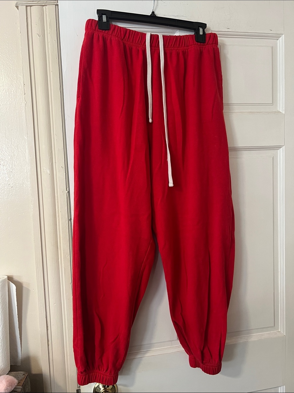 Garage - Women’s Red Drawstring Sweatpants